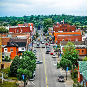 an image of down town Parry Sound